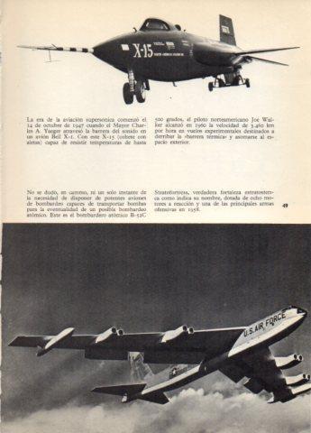 LAMINA V36636: Bombardero atomico B-52C Stratofortress