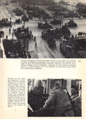LAMINA V36668: Tanques sovieticos en Budapest