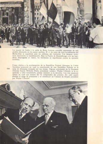 LAMINA V36666: Manifestacion en Berlin Este en junio de 1953