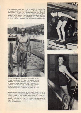 LAMINA V36518: Johnny Weissmuller, Willie den Ouden y Eleanor Holm