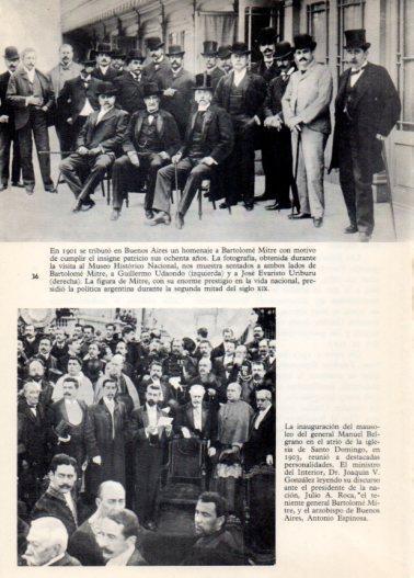 LAMINA V36373: Homenaje a Bartolome Mitre en Buenos Aires 1901