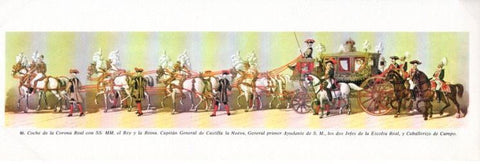 LAMINA V36361: Comitiva Regia casamiento Rey Alfonso XII y Dª Maria Cristina. Lamina 46 de 64