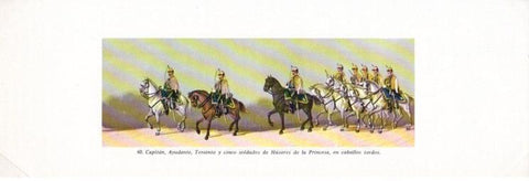 LAMINA V36355: Comitiva Regia casamiento Rey Alfonso XII y Dª Maria Cristina. Lamina 60 de 64