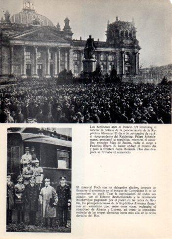 LAMINA V36399: Berlineses ante el Palacio del Reichstag en 1918