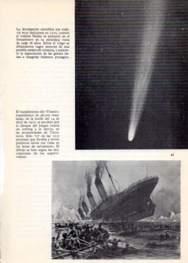 LAMINA V36385: Cometa Halley en 1910