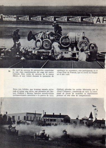 LAMINA V36382: Grand Prix de Francia en Dieppe 1908