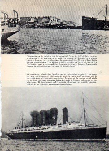 LAMINA V36392: Desembarco de los Aliados en Seddul Bahr en 1915