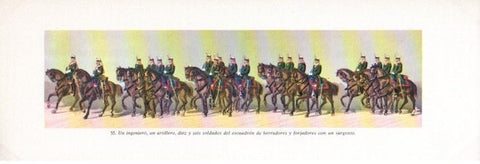 LAMINA V36350: Comitiva Regia casamiento Rey Alfonso XII y Dª Maria Cristina. Lamina 55 de 64