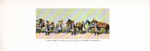 LAMINA V36303: Comitiva Regia casamiento Rey Alfonso XII y Dª Maria Cristina. Lamina 7 de 64
