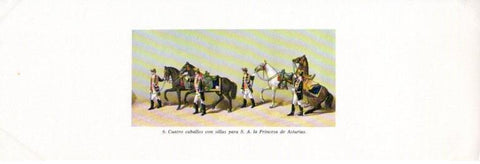 LAMINA V36302: Comitiva Regia casamiento Rey Alfonso XII y Dª Maria Cristina. Lamina 6 de 64