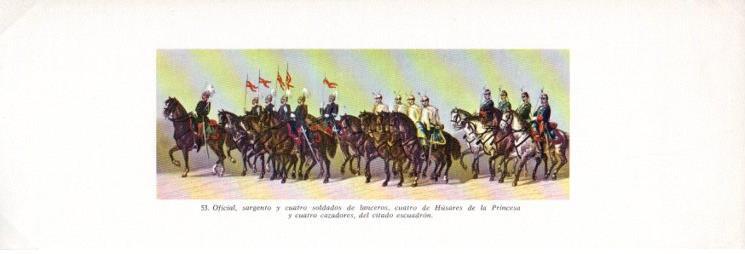 LAMINA V36348: Comitiva Regia casamiento Rey Alfonso XII y Dª Maria Cristina. Lamina 53 de 64
