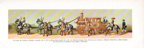 LAMINA V36333: Comitiva Regia casamiento Rey Alfonso XII y Dª Maria Cristina. Lamina 37 de 64