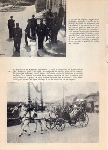 LAMINA V36483: Guillermo II de Alemania y Francisco Jose I de Austria 