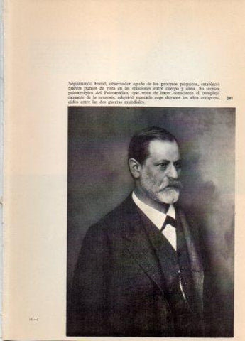 LAMINA V36474: Segismundo Freud