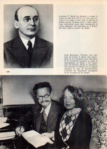 LAMINA V36472: Lawrenti P. Beria y Trotski