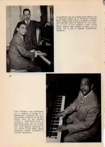 LAMINA V36490: Irving Berlin y Duke Ellington