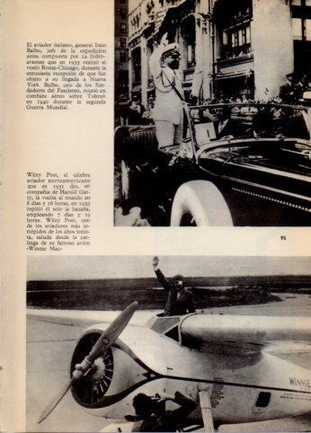 LAMINA V36507: Italo Balboa en Nueva York y Wiley Post