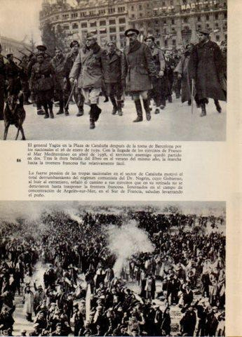 LAMINA V36502: General Yague en Plaza de Cataluña en 1939