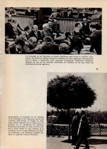 LAMINA V36499: Haile Selassie paseando por Ginebra
