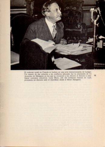 LAMINA V36497: Leon Blum en Hotel Matignon en 1936