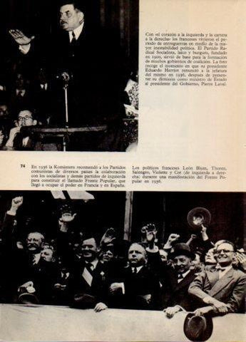 LAMINA V36496: Eduardo Herriot renuncia a su presidencia en 1936