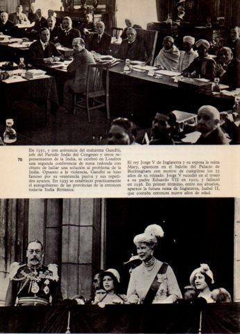 LAMINA V36494: Gandhi en conferencia en Londres en 1931