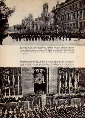 LAMINA V36503: Desfile de la Victoria en Madrid año 1939