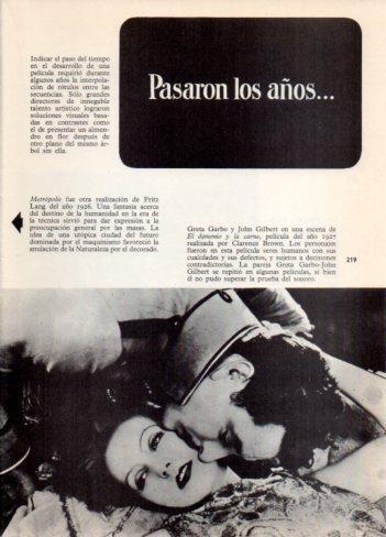 LAMINA V36463: Greta Garbo y John Gilbert en El Demonio y la carne