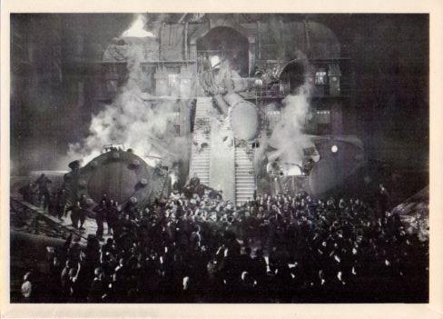 LAMINA V36462: Escena de Los Nibelungos de Fritz Lang en 1924