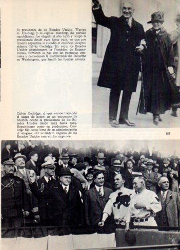 LAMINA V36432: Calvin Coolidge en un encuentro de beisbol