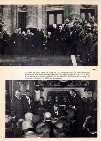 LAMINA V36431: Firma del Pacto Briand-Kellogg en 1928