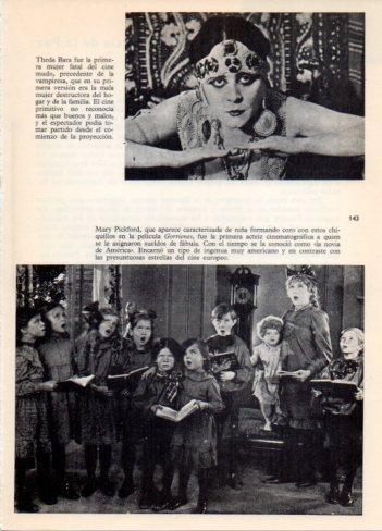 LAMINA V36425: Theda Bara y Mary Pickford en la pelicula Gorriones