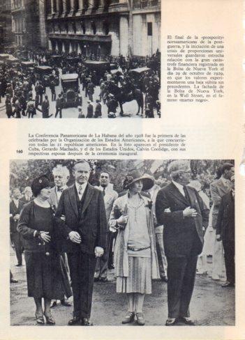 LAMINA V36433: Gerardo Machado y Calvin Coolidge en Conferencia de La Habana 1928