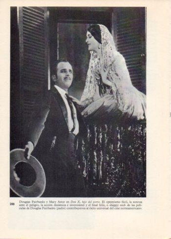 LAMINA V36457: Douglas Fairbanks y Mary Astor en Don X