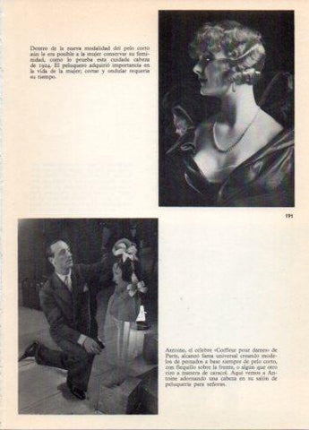 LAMINA V36449: Antoine Coiffeur pour dames de Paris