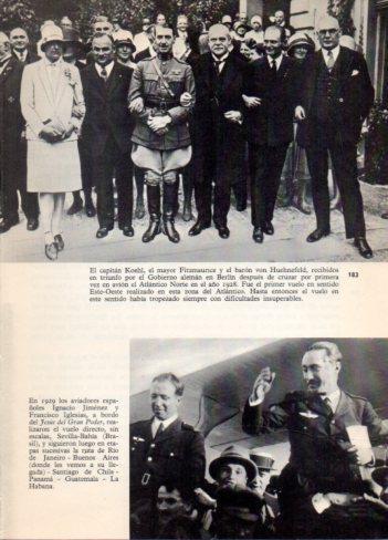LAMINA V36445: Capitan Koehl junto a Fitzmaurice y baron von Huehnefeld  en Berlin 1928