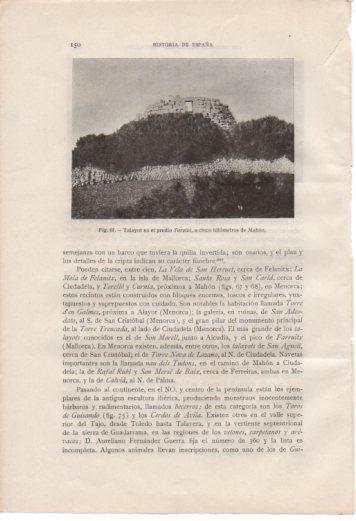 LAMINA V36990: Talayot en el predio Torello, Mahon