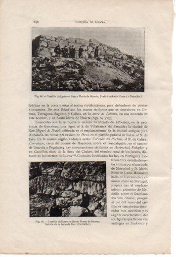 LAMINA V36989: Castillo ciclopeo en Santa Maria de Huerta, Soria