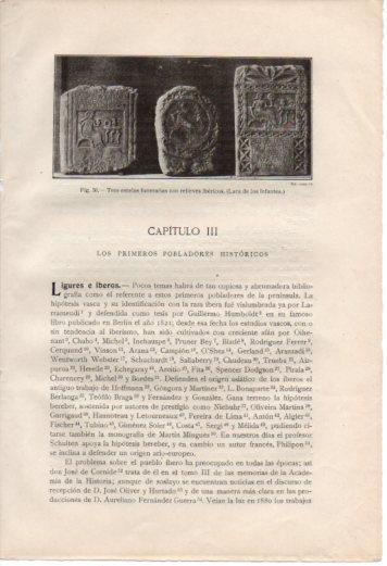 LAMINA V36986: Estelas funerarios con relieves ibericos de Lara de los Infantes