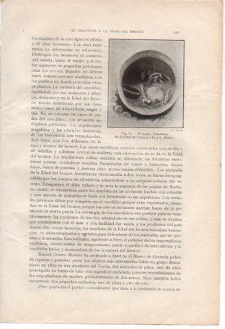 LAMINA V36985: Sepultura Edad del Bronce en El Algar