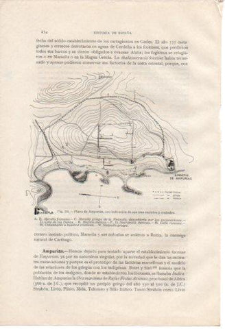 LAMINA V37009: Plano de Ampurias