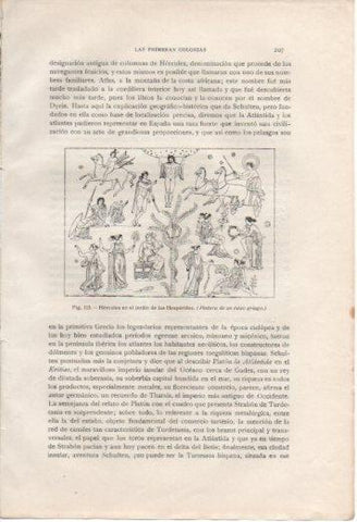 LAMINA V37008: Hercules en el jardin de las Hesperides pintura vaso griego