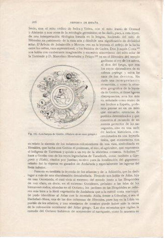 LAMINA V37007: Los bueyes de Gerion, pintura vaso griego