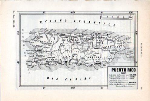 LAMINA V36936: Mapa de Puerto Rico