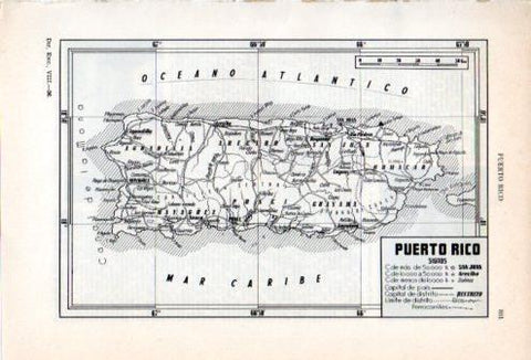 LAMINA V36936: Mapa de Puerto Rico
