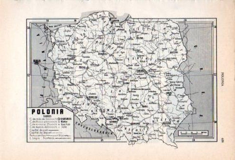 LAMINA V36934: Mapa de Polonia