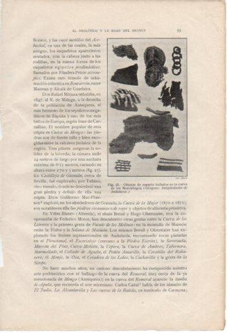 LAMINA V36969: Objetos de esparto de la cueva de los Murcielagos