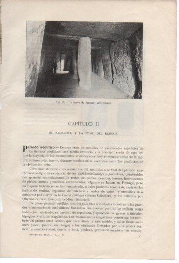 LAMINA V36968: Cueva de Menga, Antequera