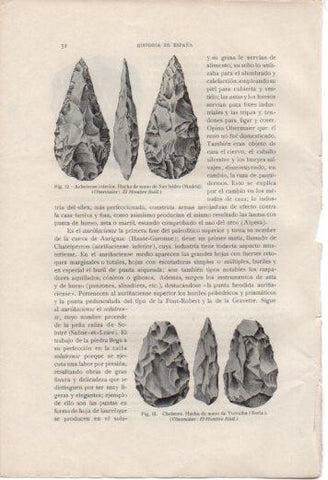 LAMINA V36965: Hacha de Mano Achelense de Torralba