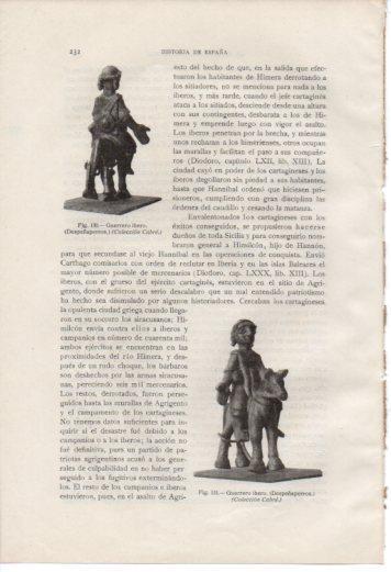 LAMINA V37017: Guerrero iberico de Despeñaperros
